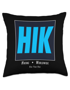 Almohada HIK 18x18 para Amantes de la Naturaleza