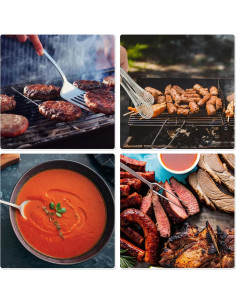 Juego de Utensilios de Camping NIPURA 38 Piezas Acero Inoxidable 2