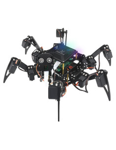 Kit Robot Hexápodo FREENOVE para Raspberry Pi 5/4/3, Autobalanceado