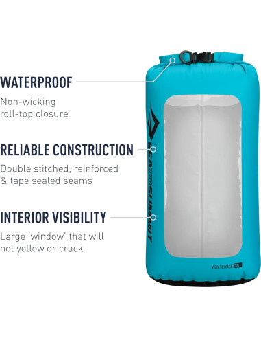 Bolsa Impermeable Sea to Summit 8 Litros Verde Manzana