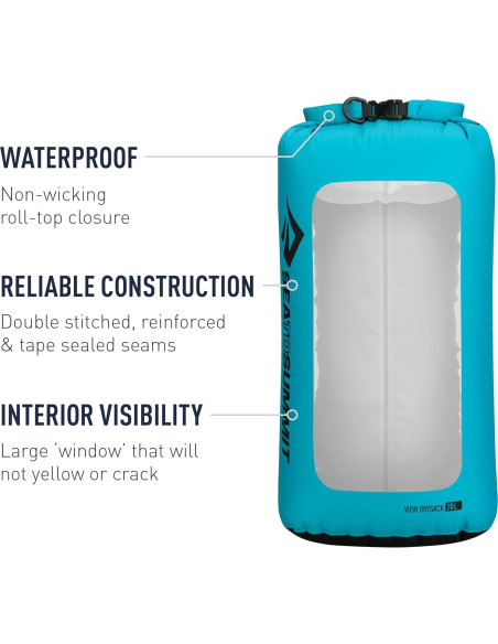 Bolsa Impermeable Sea to Summit 8 Litros Verde Manzana