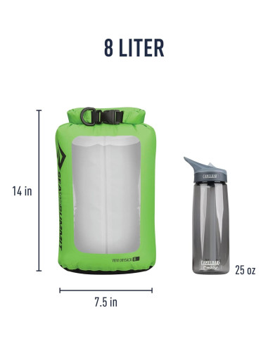 Bolsa Impermeable Sea to Summit 8 Litros Verde Manzana