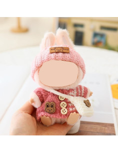 Conjunto de Ropa para Muñeca Labubu 15-17 cm - 4 Piezas 2