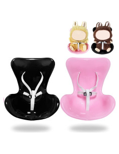 Juego de 2 Asientos de Coche para Muñecas Tongfa 17 cm