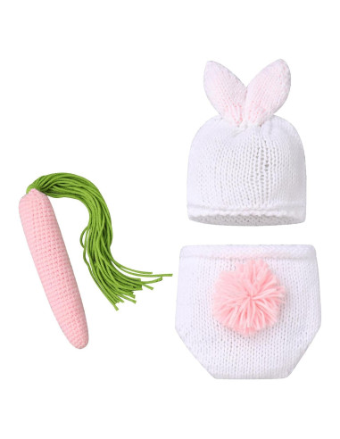 Conjunto de Disfraz de Conejo de Pascua IBTOM CASTLE para Bebé