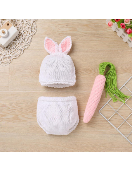 Conjunto de Disfraz de Conejo de Pascua IBTOM CASTLE para Bebé