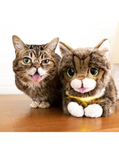 Peluches Cuddle Barn Lil Bub Gato Suave 30 cm 2