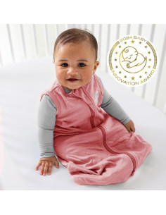 Saco de Sueño Dreamland Baby Viscosa Bambú 0-6 Meses Rosa 2