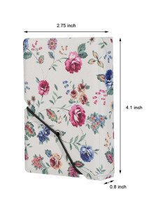 Álbum de Fotos Polaroid 2x3 GoldBarley Rosas Abstractas 2