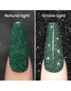 Esmalte de Gel Brillante RARJSM Verde Oliva 7.5ml UV LED 2