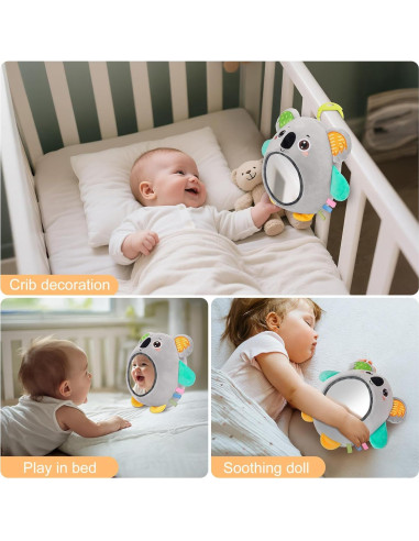 Juguete Sensorial FIOBEE Koala Gris para Bebés 0+ Meses