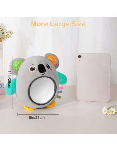 Juguete Sensorial FIOBEE Koala Gris para Bebés 0+ Meses