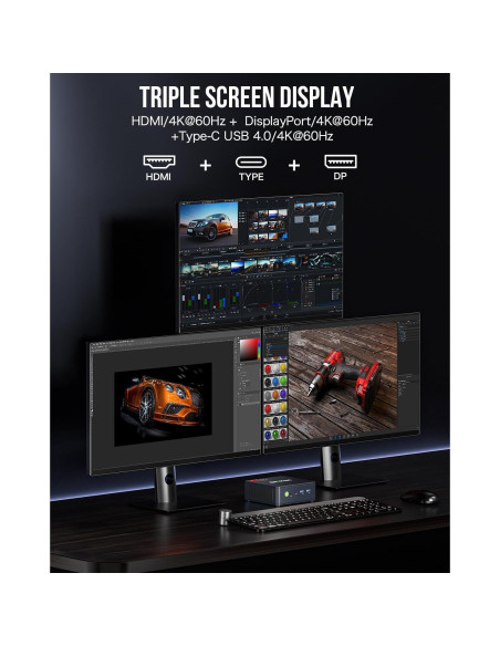 Mini PC GMKtec Nucbox M6 Ryzen 5 6600H 16GB 512GB SSD