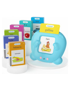 Tarjetas de Flash Bilingües YUMMUELY para Niños 3-6 Años