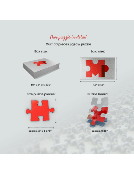 Rompecabezas 100 Piezas MyPuzzle Caballo Blanco Pintura al Óleo Rompecabezas 100 Piezas MyPuzzle Caballo Blanco Pintura al Óleo