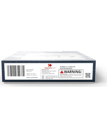 Rompecabezas 100 Piezas MyPuzzle Caballo Blanco Pintura al Óleo Rompecabezas 100 Piezas MyPuzzle Caballo Blanco Pintura al Óleo