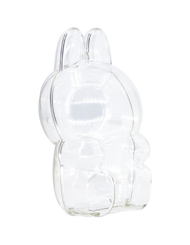 Funda Protectora Acrílica LABUBU para Muñecas - Tamaño Sentado