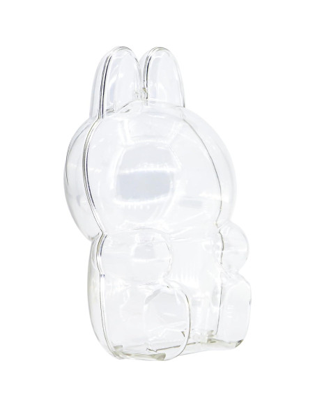 Funda Protectora Acrílica LABUBU para Muñecas - Tamaño Sentado