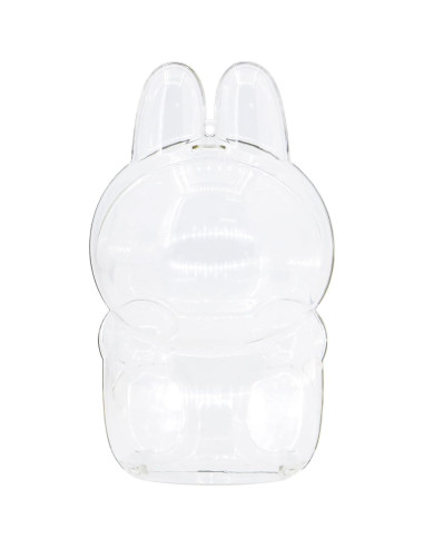 Funda Protectora Acrílica LABUBU para Muñecas - Tamaño Sentado