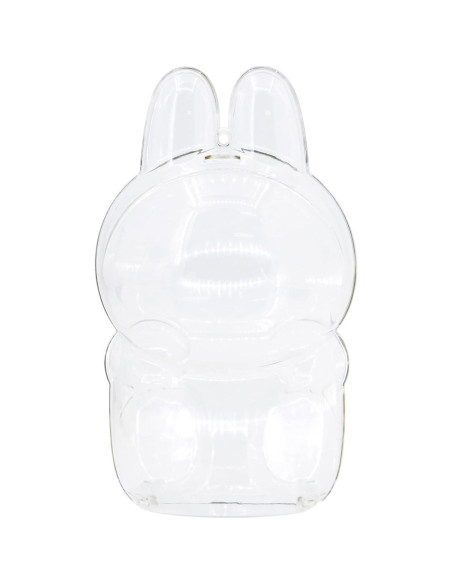 Funda Protectora Acrílica LABUBU para Muñecas - Tamaño Sentado