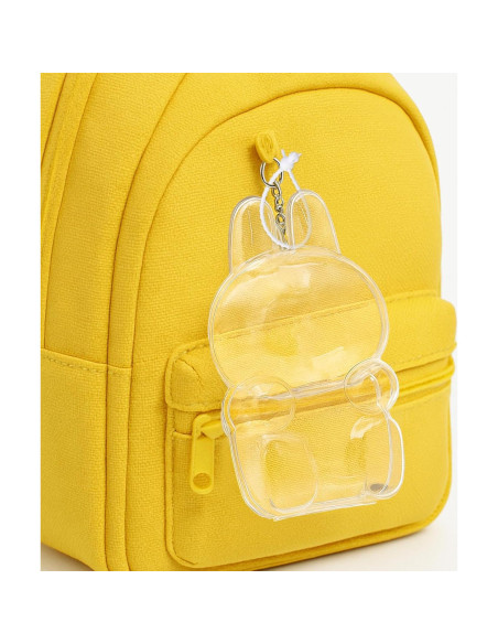 Funda Protectora Acrílica LABUBU para Muñecas - Tamaño Sentado