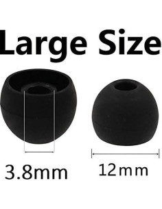 Puntas de Reemplazo BLLQ para Auriculares In-Ear 12PCS L 2