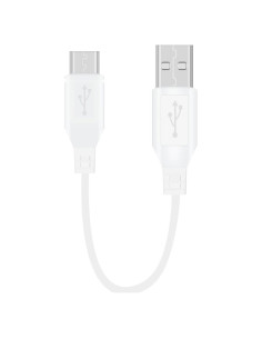 Cable de Carga USB a Micro USB Saipomor 20CM Blanco