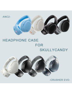 Funda de Almacenamiento para Auriculares Skullcandy Crusher Evo ANC 2 - Dura y Portátil 2