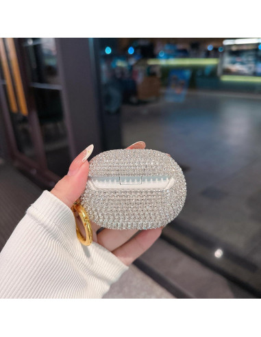 Funda Protectora para Auriculares Inalámbricos Beats Studio Buds - Blanca