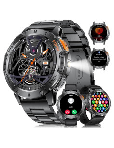 Reloj Inteligente Militar LIGE EF5 1.43'' AMOLED 5ATM