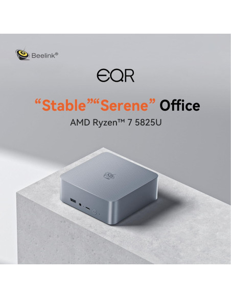 Beelink EQR5 Mini PC AMD Ryzen 7 32GB RAM 500GB SSD