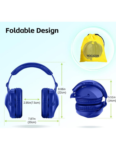 Protectores Auditivos para Niños Hocazor HZ015 - NRR 22dB