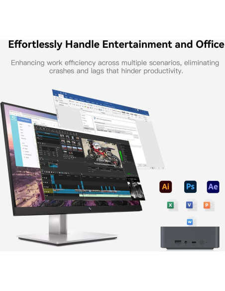 Beelink EQR5 Mini PC AMD Ryzen 7 32GB RAM 500GB SSD