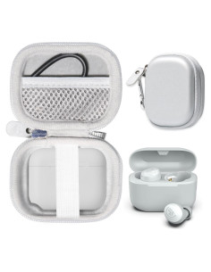 Funda CaseSack para Auriculares JLab Go Pop+, Air y JBuds Mini - Blanco
