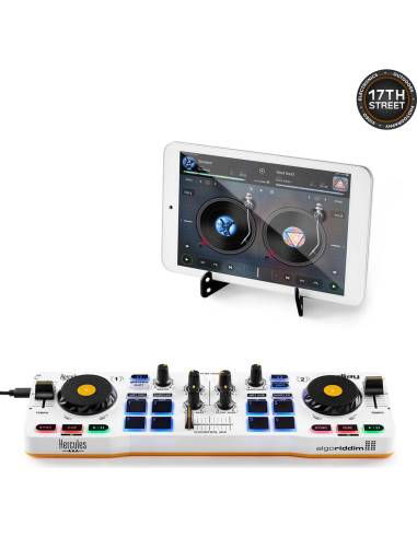 Controlador DJ Hercules DJControl Mix Bluetooth + Auriculares