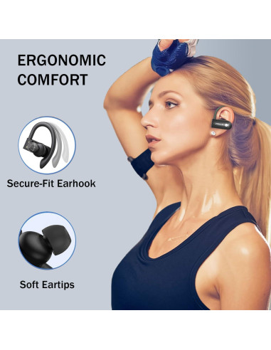 Auriculares Inalámbricos Vislla S7 Bluetooth con Micrófono 108H