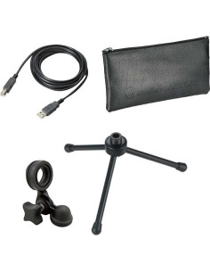 Micrófono USB Audio-Technica AT2020 USB+ para PC, 16 bits/48 kHz 2