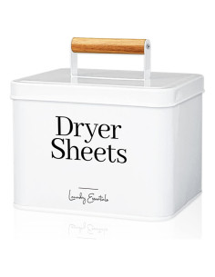 Soporte para Hojas de Secadora Simplation Blanco 500ml Metal