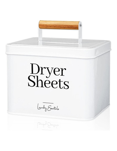 Soporte para Hojas de Secadora Simplation Blanco 500ml Metal