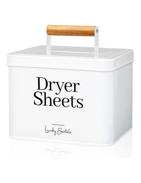 Soporte para Hojas de Secadora Simplation Blanco 500ml Metal