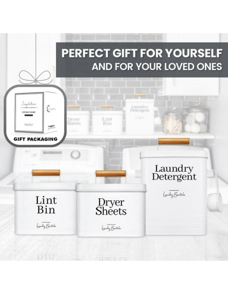 Soporte para Hojas de Secadora Simplation Blanco 500ml Metal