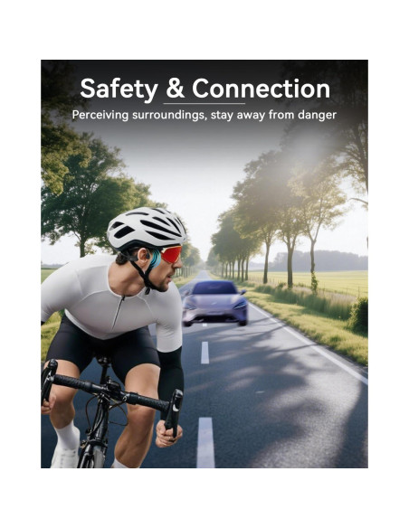 Auriculares de Conducción Ósea SANOTO Bluetooth 5.3 IPX5 8H