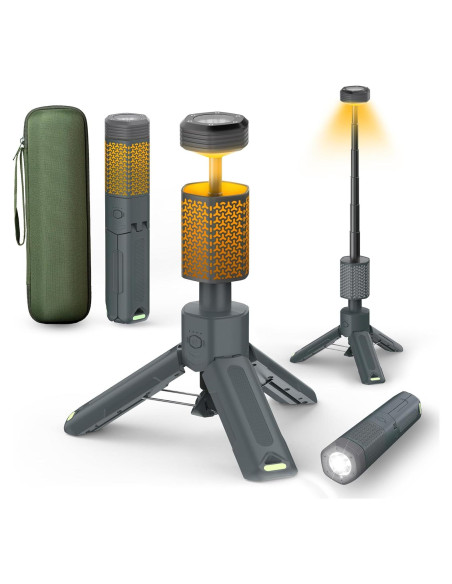 Linterna de Camping Telescópica M KARMATER 10500mAh Impermeable