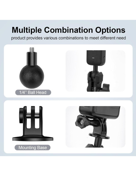 Adaptador de Montaje de Bola 2.54cm Mechrig YD040 para Gopro