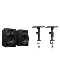 Monitores Activos Pioneer DJ DM-50D-BT 5" Bluetooth + Soportes