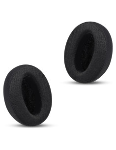 Almohadillas de Repuesto Joghaw para Auriculares Sennheiser HD4.30/HD350BT - Tela Premium y Espuma de Memoria - Negro
