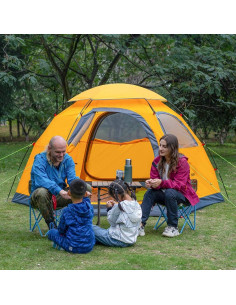Carpa KAZOO Mercury para 4 Personas Impermeable 2