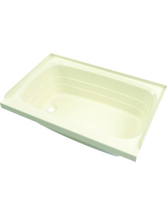 Bañera Lippert 24x36 Parchment Acrílico ABS Drenaje Izquierdo 2