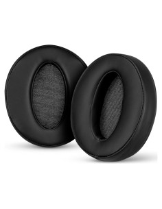 Almohadillas de Reemplazo Brainwavz para Sennheiser HD 4.50 y más - Cuero PU Negro