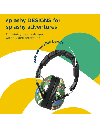 Auriculares Baby Banz para Niños - Protección Auditiva NRR 33.8dB